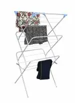 Peng Essentials Foldable Airer Steel 3 Tier Long Lasting Cloth Drying Stand 160 x 60 x 90 cm