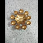 ARTICO HANDICRAFTS RANGOLI URLI WITH FLOATING FLOWERS AND TEALIGHTS HOLDER