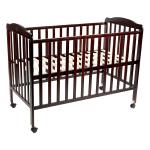 Luvlap Brown C 60 Baby Wooden Cot Pinewood Furniture For New Born (0-24 M)