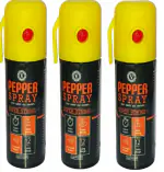 Pepper Spray Pack of 3 Yellow