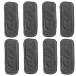 DOMENICO Washable Diaper Liners with Insert (Pack of 8)