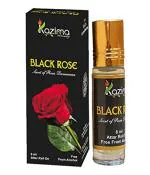 KAZIMA Pure Natural Black Rose Apparel Concentrated Attar Perfume 8ml Rollon Free From Alcohol