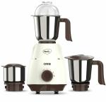 Pigeon by Stovekraft ORB Mixer Grinder 750 Watts Motor Warranty of 5 Years on Motor Over load Protection Wet & Dry Grinding with 500 ml 1000 ml and 1500 ml Jar Wet Grinding and Juicing, White