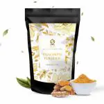 SOL Cold And Cough Herbal Tea - Organic Turmeric Green Teas Lemon Ginger Lemongrass Black Pepper For Women & Men, Caffeine Free Ayurvedic Detox Indian Chai, Immunity Booster (35 gms | Loose Leaf)