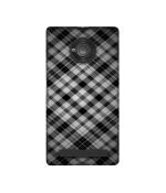 Casotec Black Stripes Pattern Design Printed Silicon Soft TPU Back Case Cover for Micromax YU Yuphoria
