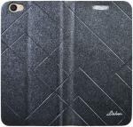 BINTAGE Flip Cover for Lenovo A6010 Plus, Lenovo A6010 (Black, Grip Case, Pack of: 1)