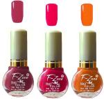 OUR Beauty Multicolor Extra Shine Long Wear Durable Nail Polish Nv72, 18 ml (Pack Of 3)