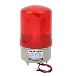 MME LED Flash Light Industry Signal Tower Buzzer Siren Warn Red Bulb