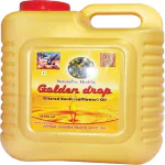 G0ldan dr0p Cold pressed ghaani l Filtered Kardi oil l 15 liter can l Natural' N Healthy l Safflower Oil