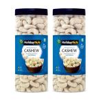 HOILDAY 100% PREMIUM CASHEW/KAJU (GRADE-W240) (250X2) 500GRAM