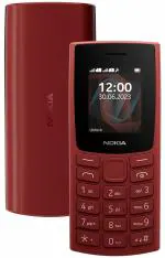 Nokia 105 2023, Single SIM, Red, Feature Phone