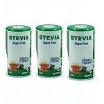 Sugar Fighter Stevia 200 Tablets [Pack of 3] Vegan I 100% Sugar Free