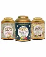 San-Cha Caffeine free Happy Tea Bundle (25 Tea Bags) (Pack of 3)