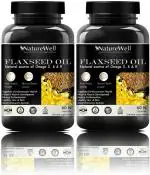 Naturewell Flaxseed Capsules Omega 369, 60 Capsules Each (Pack Of 2)