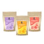Tikhalwale 500gram Flour Combo Pack of Bucklewheat, Sorghum Flour, Corn