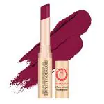 Colors Queen Beauty Lips Velvet Finish Matte Lipstick| Highly Pigmented with Smooth Application| Long Lasting Lipstick Waterproof| Smudge Proof Lipstick for Women (Rich Maroon) Lipstick