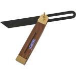 GARVIN Tools Sliding Bevel Square Angle Finder Measuring Woodworking Tool with Adjustable Carbon Steel Blade Wooden T Gauge Tool for Carpenter Brass Wood Handle (3