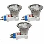 OGU Electric Kapoor Dani,Incense Burner Bakhoor Dani Aroma Diffuser for Home, Office, Temple | Keeps Mosquitoes Away | Pack of 3