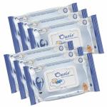 OASIS NATURAL BABY WIPES | SPER SOFT , GENTLE CLEANSING WIPES | ENRICHED WITH VITAMIN 'E' OIL | PACK OF 6