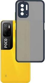 Mcase Blue Tp, Silicon Back Cover For Poco M3 Pro 5g (Model - Smoke Back Case - 28053)