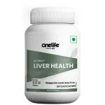 Onelife Liv Dtox : Supports Liver Health [Vegan, Milk Thistle with Neem, Amla, Guduchi & more, Dietary Supplement, GMO-Free for a complete Liver Detox] 60 Tablets