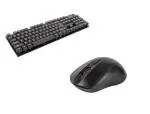 BLUE FEATHER Wireless keyboard mouse combo (Pack Of 2 _ Black)