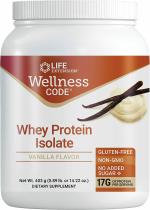 Life Extension Wellness Code Whey Protein Isolate (Vanilla) 403 grams