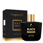 Fragrantia Black Magik Perfume for Men, 100ml - Luxurious Oriental Woody Scent, Long-Lasting, Majestic Fragrance for Special Occasions and Evening Wear