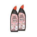 TYDI BOWL Toilet Cleaner, Vinegar Powered Limescale & Hard Water Stain Remover, Clean Scent, 650 ml (Pack of 2)