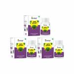 Zindagi 100% Pure Neem Extract Capsules - Dietary Supplement - Anti Bacterial Properties - 60 Capsules (Pack of 3)