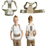 Chekido Kids Posture corrector ,children Posture corrector belt for shoulder strap,back brace posture corrector support for kids (RANDOM COLOR 47-65cm)