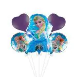 Party Midlinkerz Plastic Frozen Party Decoration Kit for Boys and Girls (Pack of 5)