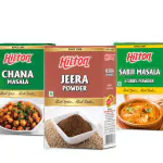 Hiton 300g Masala Combo | Jeera Powder | Chana Masala | Sabji Masala | (Pack of 3 - 100g Each)