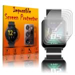 FCS Edge To Edge Coverage Flexible Watch Screen Guard for GOQii Smart Vital Max (Pack of 5)