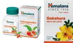 Himalaya Ashwagandha 60 Tabs (1 Pack) and Gokshura 60 Tabs (1 Pack)