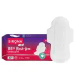 Sirona Cottony Soft Rash Free Sanitary Pads for Women - Pack of 30 (XL Size) , Ultra Soft & Breathable Top Layer , Highly Absorbent Core with Wide Coverage for Leakage Protection