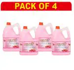 HELPER HERBAL SCENTED PHENYL ,ROSE -5LITER CAN , PACK OF 4CAN