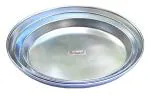 Olrada Deep Style Aluminium Pizza Pan /Pancake Bakeware for Oven Baking (Diameter 8-9-10Inch) Set of 3Pc