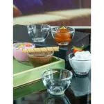 Goodhomes Glass Small Serving Chutney Sauces Bowls Set of 12 Pieces 75ml