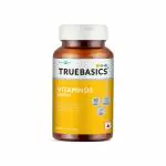 TrueBasics Vitamin D3 2000 IU, for Healthy Bones, Strong Muscles, Boosts Immunity & Calcium Absorption, 50 Vitamin D Capsules
