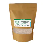Pure Tree | Certified Organic Freshly Milled Ragi Flour Finger Millet | 1900 g | Finger Millet | Nachni | Nagli | Ragi Millet Gluten-Free | Bavto | Red Finger Millet | Ragi Whole Grain
