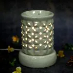 Kraftlik Handicrafts Fragrances Cylinder Ceramic Electric Aroma Diffuser Air Freshener with Fragrance for Home, Office