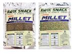 Kwik Snack Combo Pack of 2 - Kodo & Little Millets Unpolished Pouch (400 GM Each) 2 x 400 GM = 800 GM