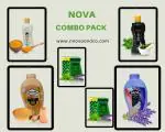 Nova Brillantine Cream x 2 + Nova Luxury Sandalwood Talc x 1 +Nova Luxury Lavender Talc x 1 + Nova Eclat Fairness and Youth Lotion x 1 + Nova Eclat Face, Hair and Body Wash x 1| Beauty Care Kit