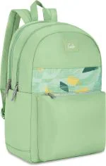 Genie Esme 22L Ash Green Backpack for Women & Girls with 15.6