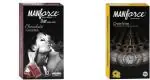 MANFORCE Chocolate flavor condom & Overtime Pineapple 3in1 Condoms (Set of 2, 20 Sheets)