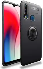 KWINE CASE Vivo U20,Vivo Y19 Black Plastic Back Cover