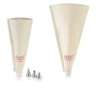 HAZEL Piping Bags With Nozzles Set Cake Icing Bag With 3 Nozzles