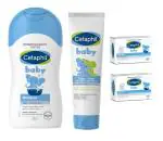 Cetaphil Baby Shampoo - 200ml , Cetaphil Baby soap - 75g(2 pack) & Cetaphil Baby Diaper cream - 70g