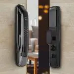 GOLENS X27 Premium Smart Lock Digital Door Lock Fingerprint, RFID Card, PIN, Manual Key Smart Door Lock ()